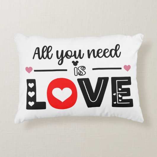 必要なのは愛だけだ アクセントクッション (正面)