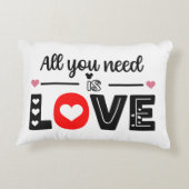 必要なのは愛だけだ アクセントクッション (裏面)