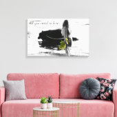 必要なのは愛だけだ キャンバスプリント (インサイチュ (リビング))