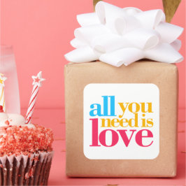 必要なのは愛だけだ スクエアシール