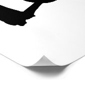 必要なのは愛だけだ |ブラシ書道ポスター ポスター (角)