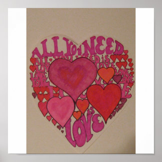 必要なのは愛だけだ！ ポスター