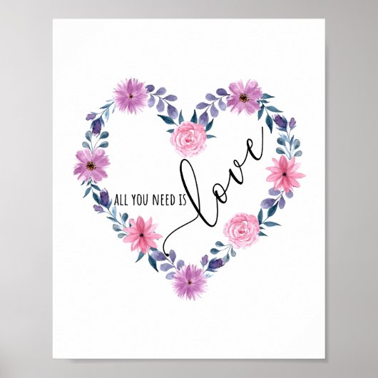 必要なのは愛だけだ ポスター (正面)