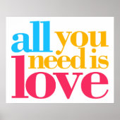 必要なのは愛だけだ ポスター (正面)