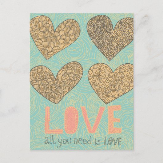 必要なのは愛だけだ ポストカード (正面)