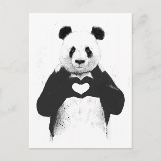 必要なのは愛だけだ ポストカード (正面)