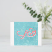 必要なのは愛だけだ ポストカード (スタンド正面)