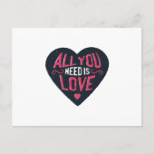 必要なのは愛だけだ ポストカード (正面)