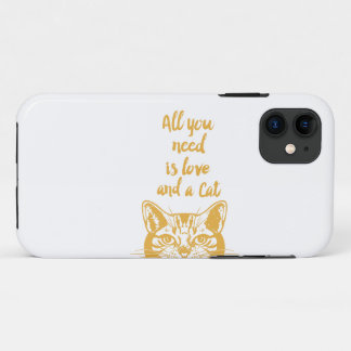 必要なのは愛だけだ – 背景色を選択 iPhone 11 ケース