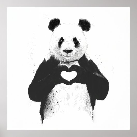 必要なのは愛だけだ – Foil Poster 箔ポスター (正面)