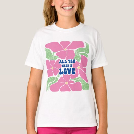 必要なのは愛だけ Tシャツ (正面)