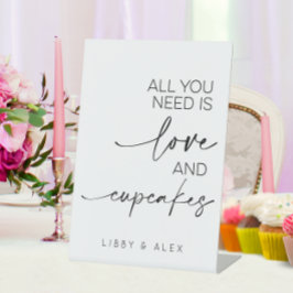 必要なのは愛とカップケーキ結婚だけ 台座サイン