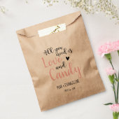 必要なのは愛とキャンディ赤面ピンク フェイバーバッグ (封をした状態)