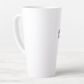 必要なのは愛とギタ遊ーだけだ。ヴィンテージ カフェラテマグ (左アングル)