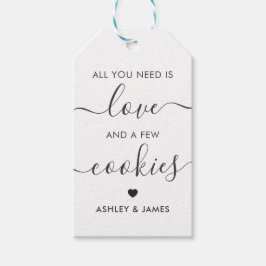 必要なのは愛とクッキー、結婚式 ギフトタグ