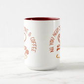 必要なのは愛とコーヒーだけだ マグカップ (中央)