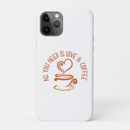 必要なのは愛とコーヒーだけだ Case-Mate iPhoneケース (裏)