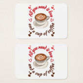 必要なのは愛とコーヒーだけ (正面&裏面)