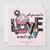 必要なのは愛とコーヒーのバレンティおもしろいンの日だけだ シーズンカード (正面)