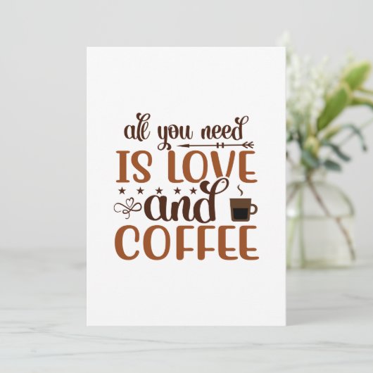 必要なのは愛とコーヒーカードだけだ 招待状 (スタンド正面)