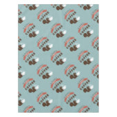 必要なのは愛とコーヒー – リス テーブルクロス (正面)