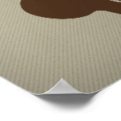 必要なのは愛とコーヒー – リス ポスター (角)