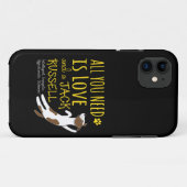 必要なのは愛とジャック・ラッセルだけだ Case-Mate iPhoneケース (裏面(横))