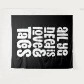 必要なのは愛とタコスだけだ タペストリー (正面(横))