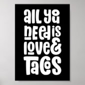 必要なのは愛とタコスだけだ ポスター (正面)