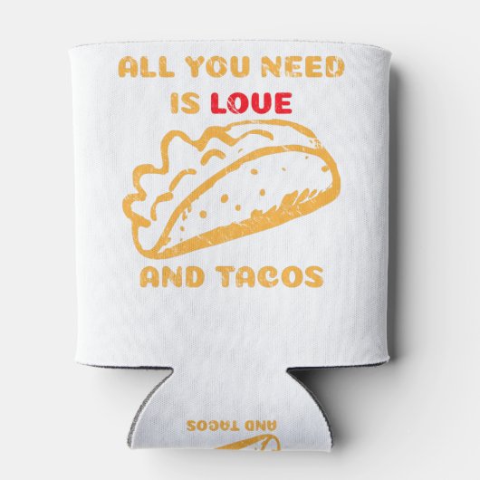 必要なのは愛とタコスだけだ 缶クーラー (裏面)