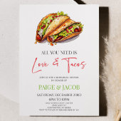 必要なのは愛とタコスのリハーサルディナー 招待状