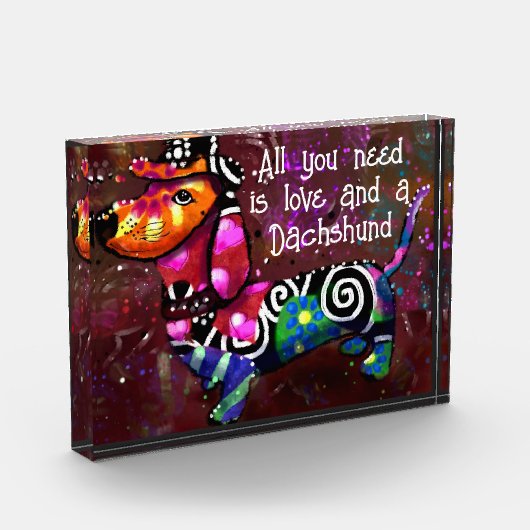 必要なのは愛とダシュントファンキー犬 フォトブロック (左)