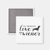 必要なのは愛とダシュント磁石だけだ マグネット (正面/裏面)