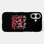 必要なのは愛とデータだけだ Case-Mate iPhoneケース (裏面 (横))