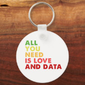 必要なのは愛とデータ先生 キーホルダー (正面)