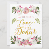 必要なのは愛とドーナツのサインだけだ (正面)