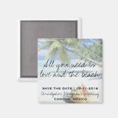 必要なのは愛とビーチ救日 マグネット (正面/裏面)