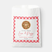 必要なのは愛とピザのブライダルシャワー フェイバーバッグ (正面)