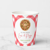 必要なのは愛とピザのリハーサルディナー 紙コップ (裏面)