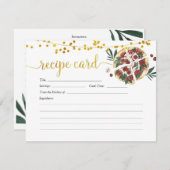 必要なのは愛とピザのレシピ 招待状 (正面/裏面)