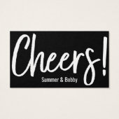 必要なのは愛と無料の飲み物、チケット (裏面)