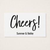 必要なのは愛と無料の飲み物、チケット (裏面)