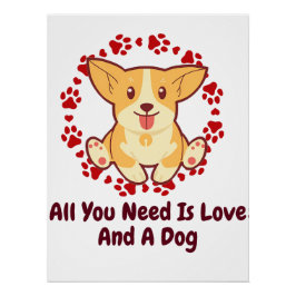 必要なのは愛と犬 ポスター