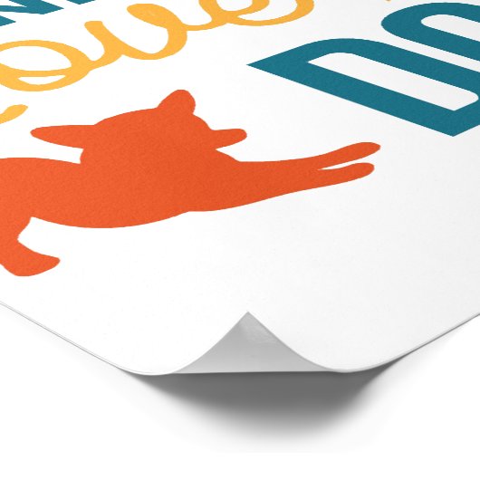 必要なのは愛と犬 ポスター (角)