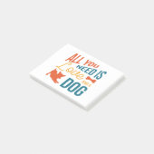 必要なのは愛と犬 ポストイット (アングル)