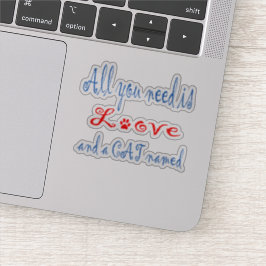 必要なのは愛と猫の… シール