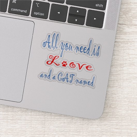 必要なのは愛と猫の… シール (詳細)