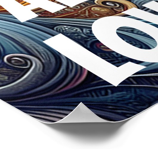 必要なのは愛と猫 ポスター (角)