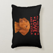 必要なのは愛とVizsla – アクセント枕 アクセントクッション (正面(垂直))