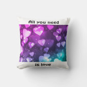 必要なのは愛のハート装飾用クッション クッション (正面)